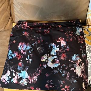 Skirt comfortable polyester and spandex like new pockets shorts built in